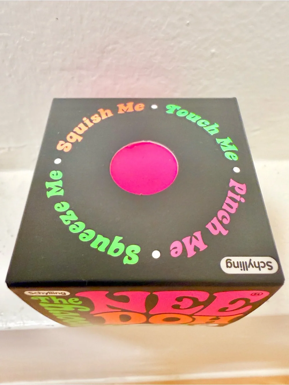 100% AUTHENTIC Schylling Needoh NEE DOH Groovy Glob - PINK! Brand new, unopened!